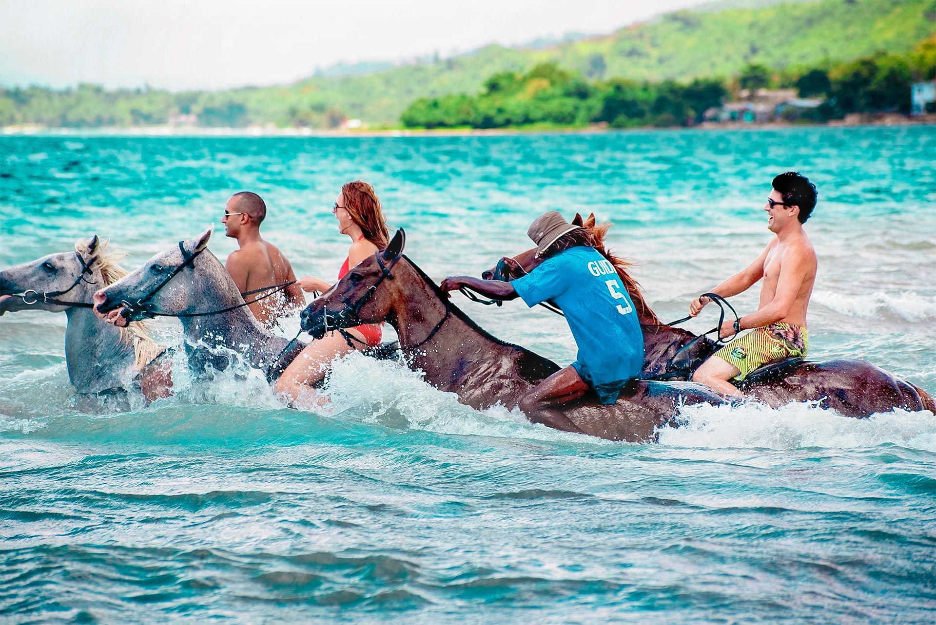 Horseback image
