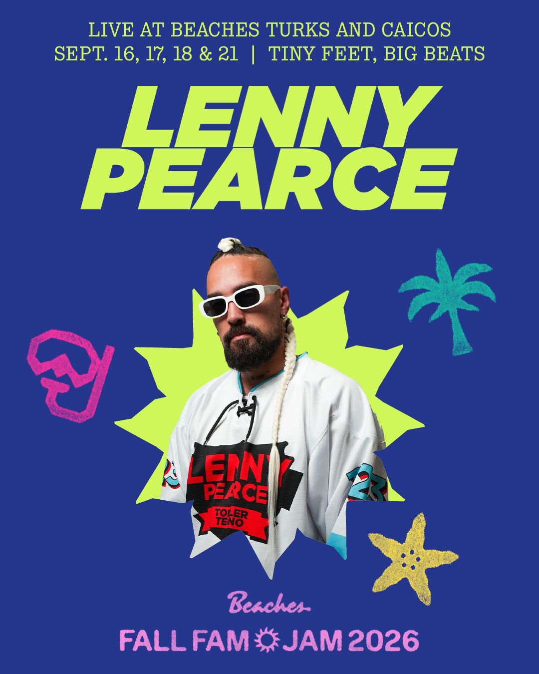 Lenny Pearce Beaches Turks and Caicos Poster.jpg