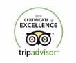 TripAdvisor® Certificate of Excellence