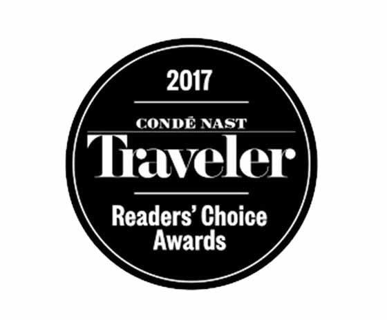 Condé Nast Traveller's Annual Readers’ Choice 